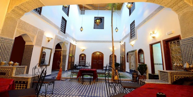 Riad rénové exploité en maison d’hôtes